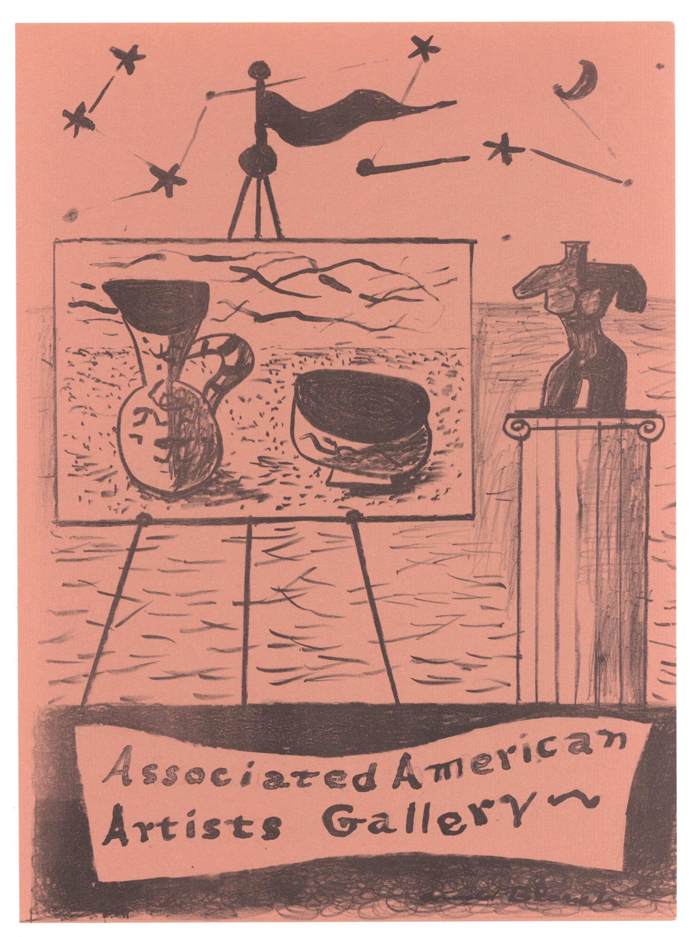 original lithograph - Print by Arnold Blanch