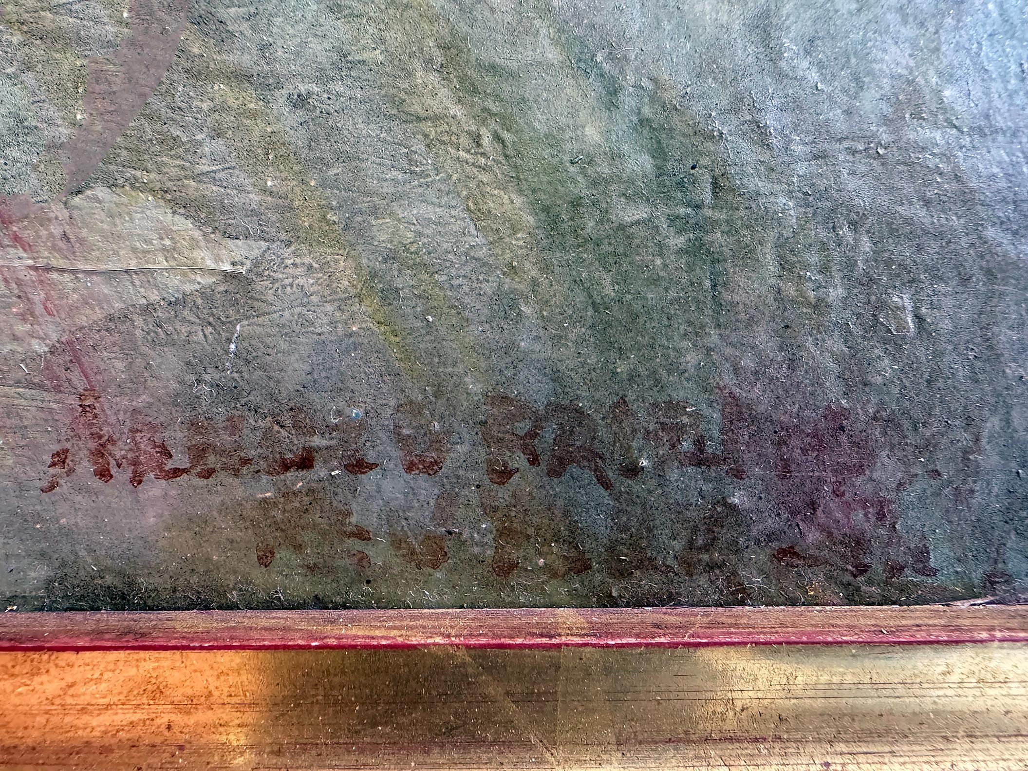 New York Era della Depressione - Viaggio nel Tempo  - Pittura di scena americana in vendita 4