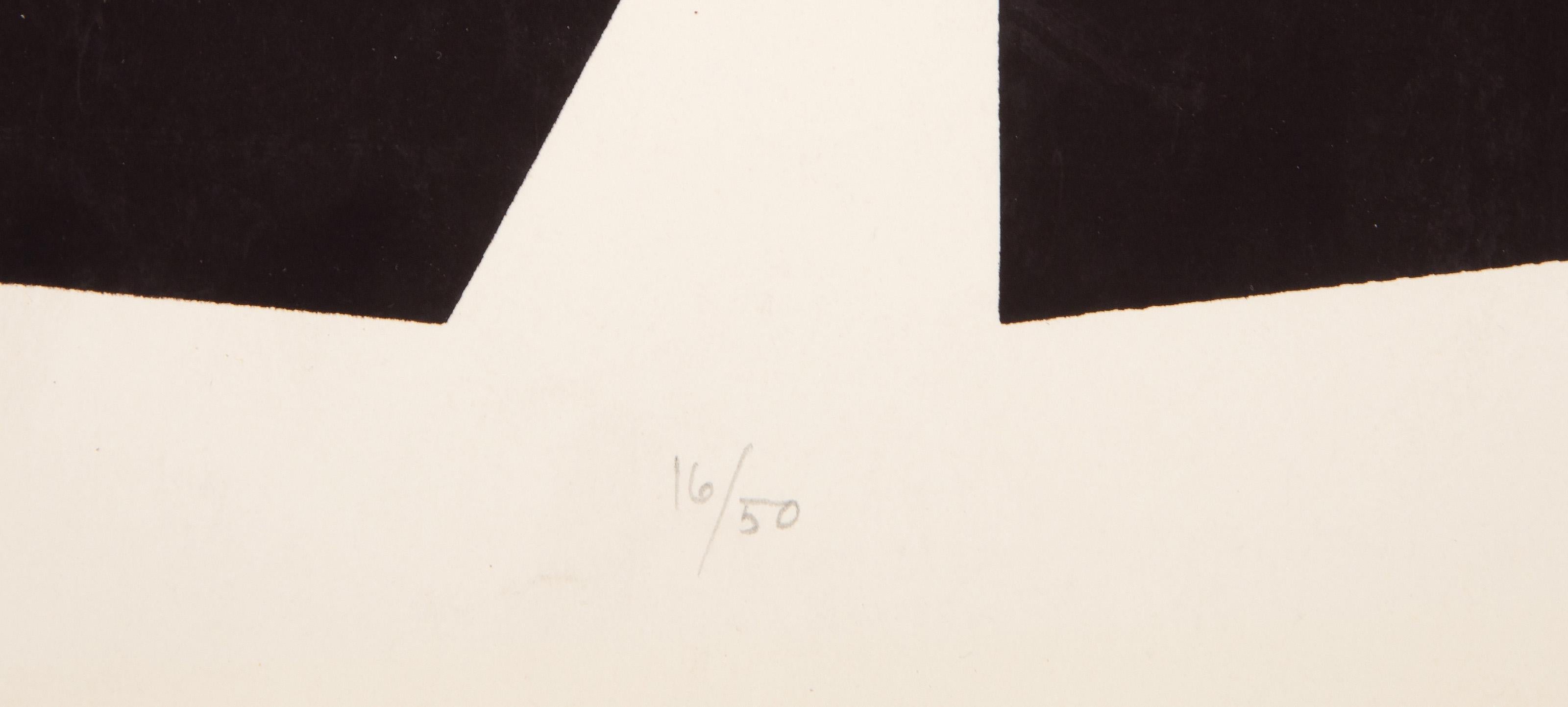 First, Cubist Screenprint by Arnold Hoffmann, Jr. For Sale 1