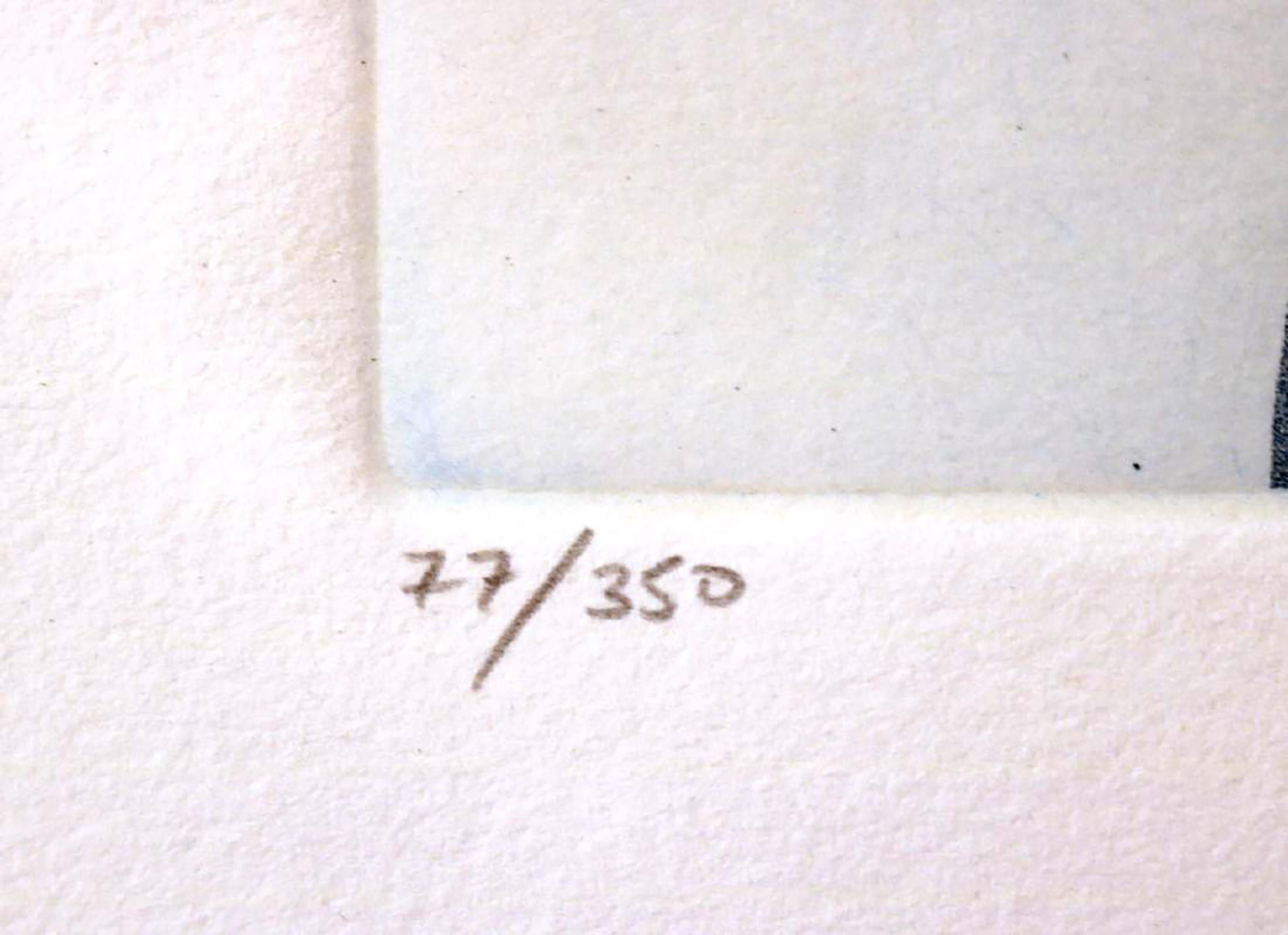 Arnold Iger
Lilie (Readers Digest Association Art Collection), 1988
Intaglio (handsigniert, datiert, betitelt, nummeriert und gerahmt)
Rechts unten mit Bleistift signiert, links unten nummeriert 