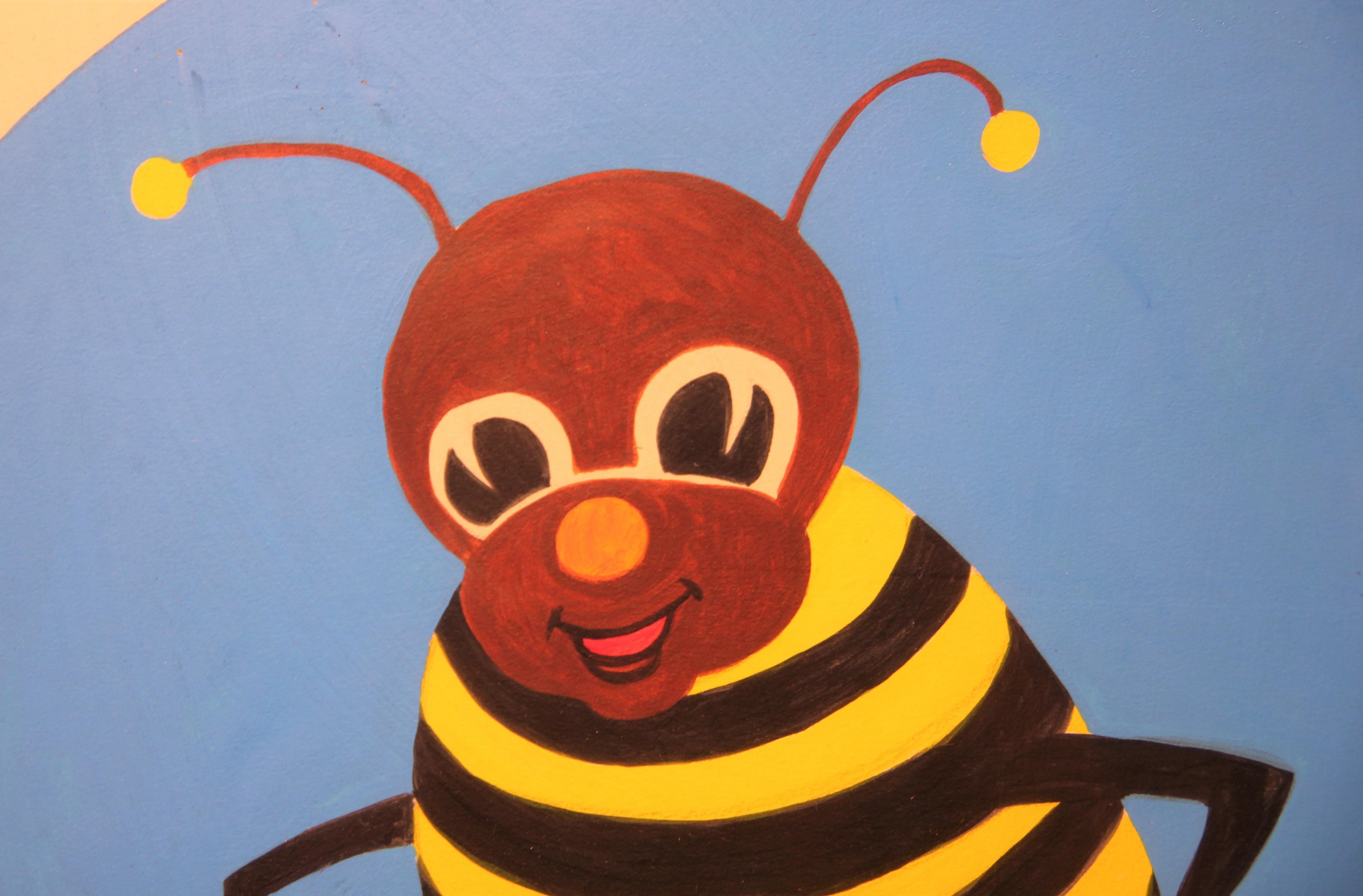 pop art bee