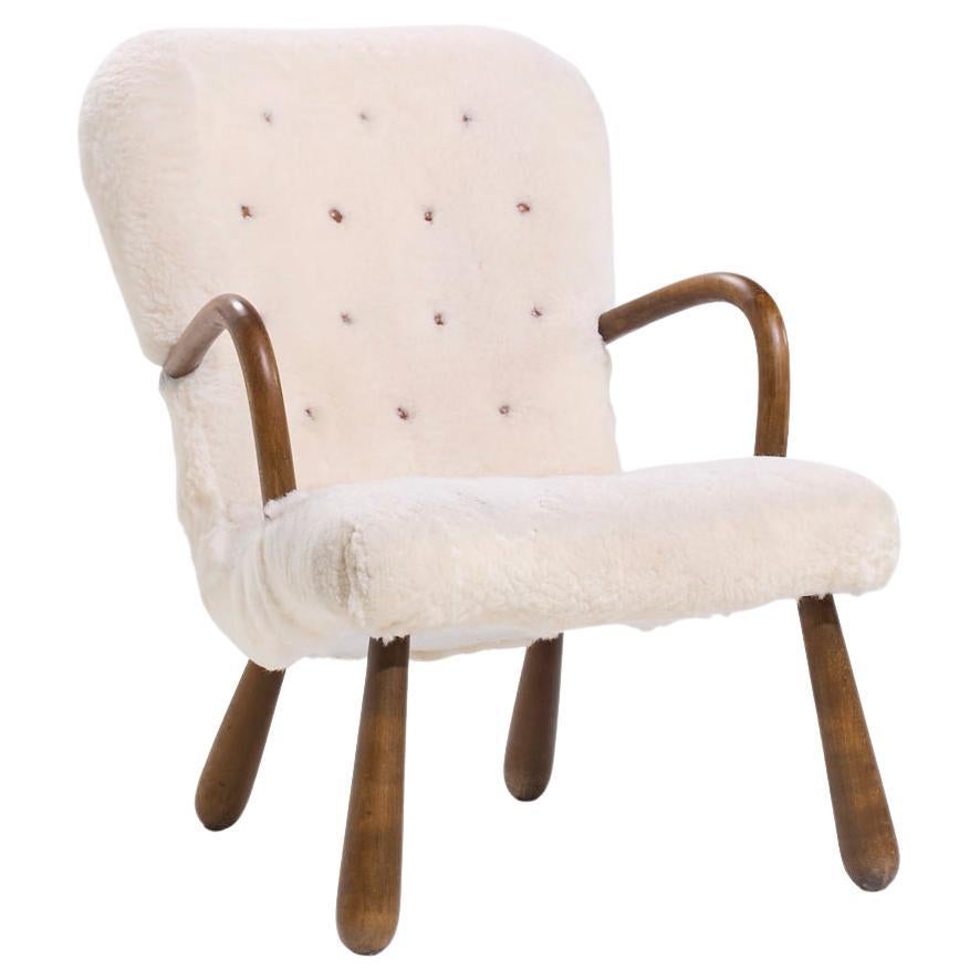 Arnold Madsen para Madsen & Schübel Silla Almeja Danesa de mediados de siglo