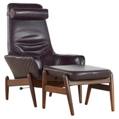 Arnold Madsen Madsen and Schubell MCM MS-30 Danish Teak Easy Lounge Chair