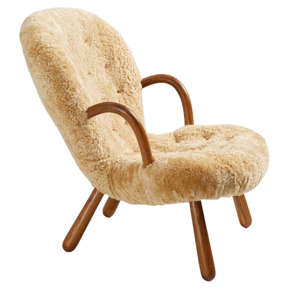 Arnold Madsen Sheepskin Clam Chair 1944