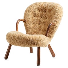 Arnold Madsen Sheepskin Clam Chair