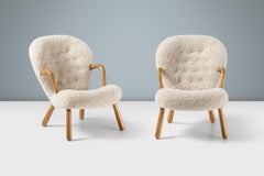 Arnold Madsen Sheepskin Clam Chairs - New Edition