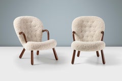 Arnold Madsen Sheepskin Clam Chairs - New Edition