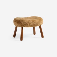 Arnold Madsen Sheepskin Clam Stool