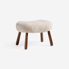 Arnold Madsen Sheepskin Clam Stool