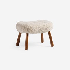 Arnold Madsen Sheepskin Clam Stool