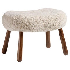 Arnold Madsen Sheepskin Clam Stool