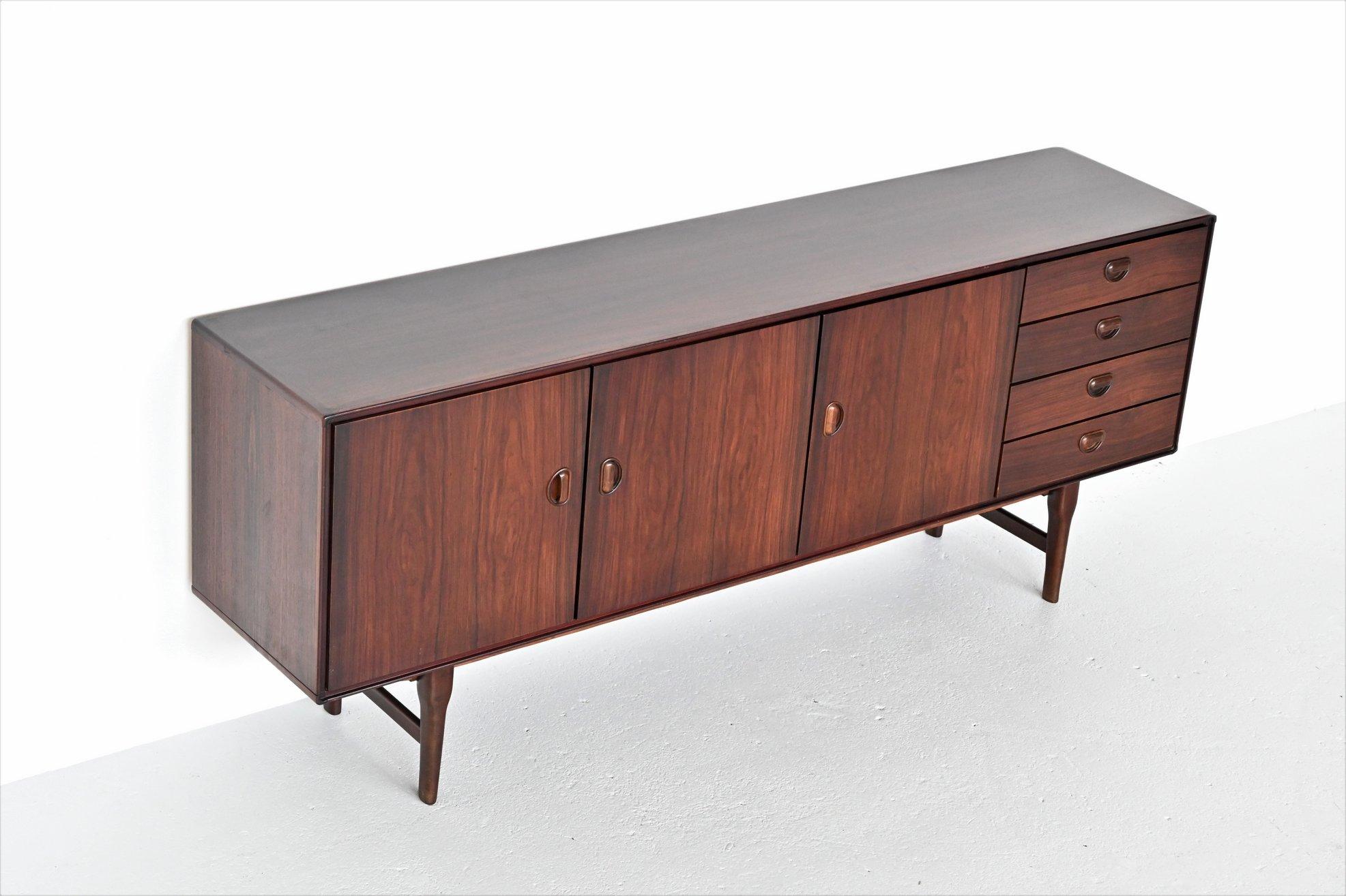 Arnold Merckx Jr. Rosewood Sideboard Fristho, Netherlands, 1969 7