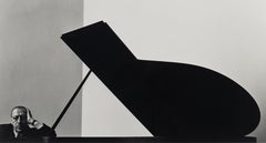 Igor Stravinsky, Fotografía Retrato del Compositor en Blanco y Negro de la década de 1940