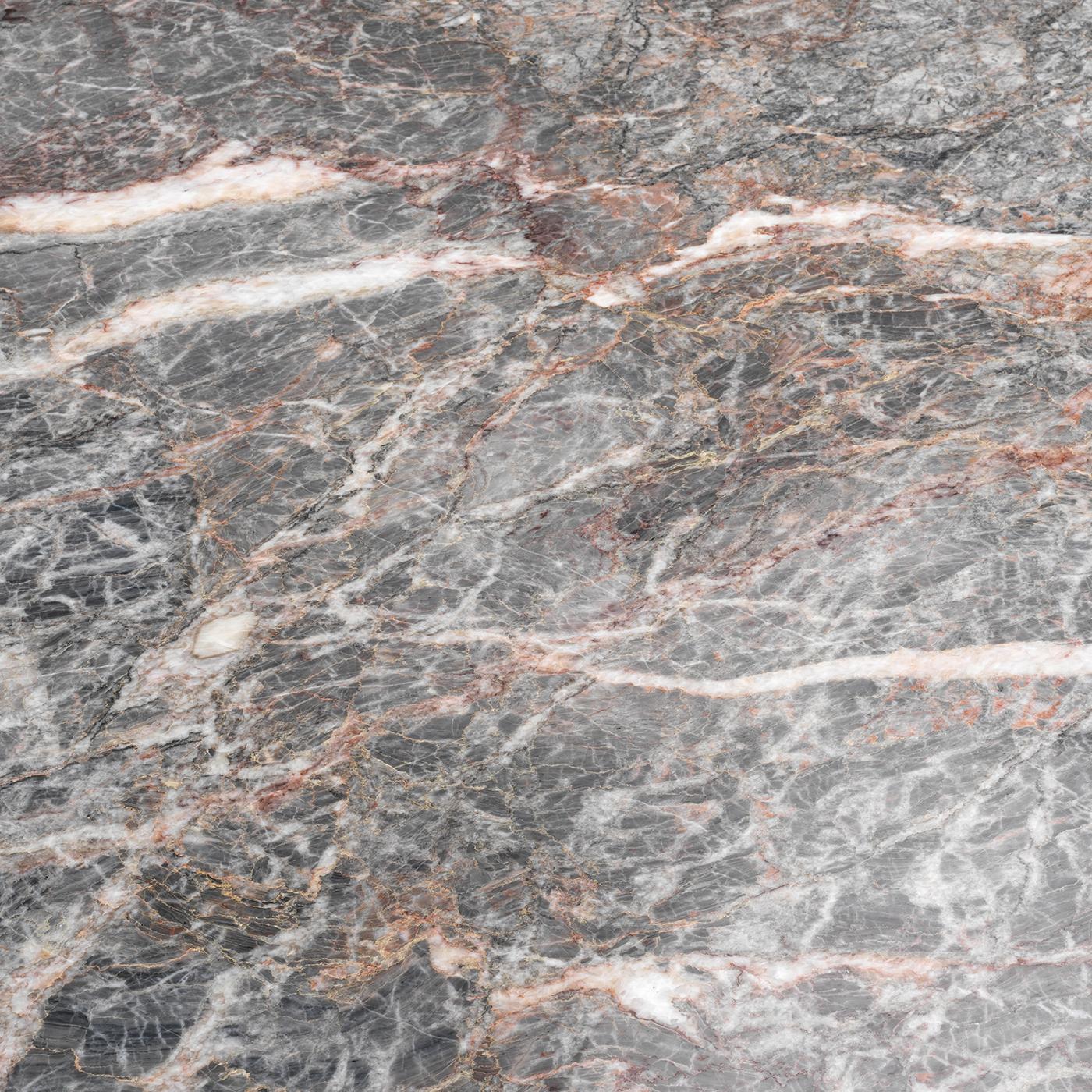 Arnold Round Marble Dining Table by Paolo Rizzato For Sale 1