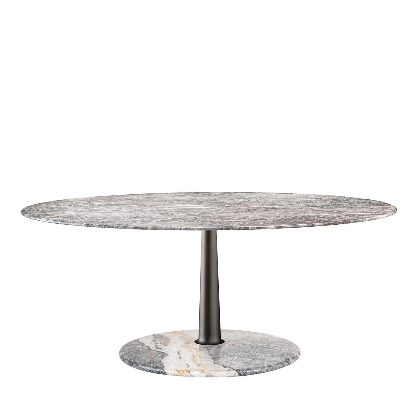 Arnold Round Marble Dining Table by Paolo Rizzato For Sale 3