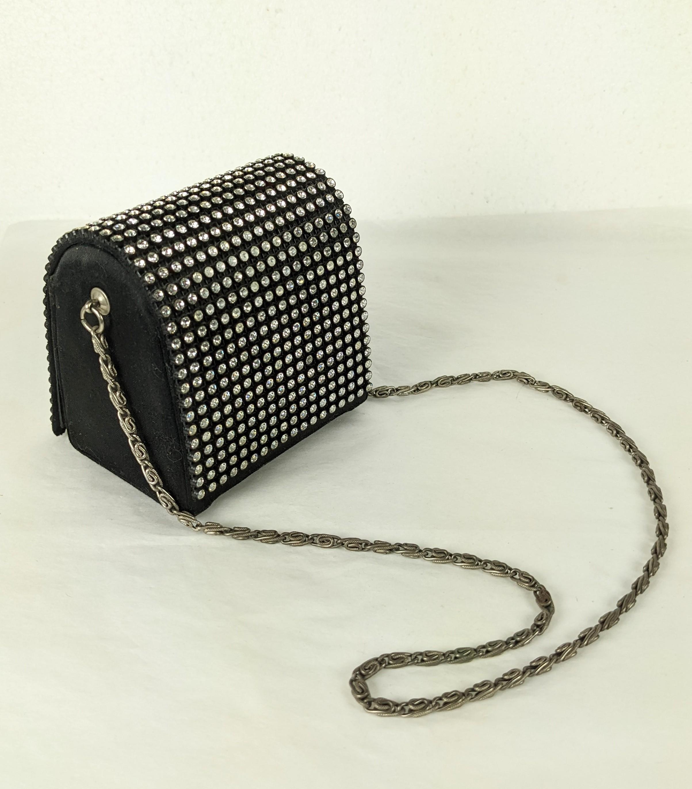 Arnold Scassi Pave Box Bag For Sale 1