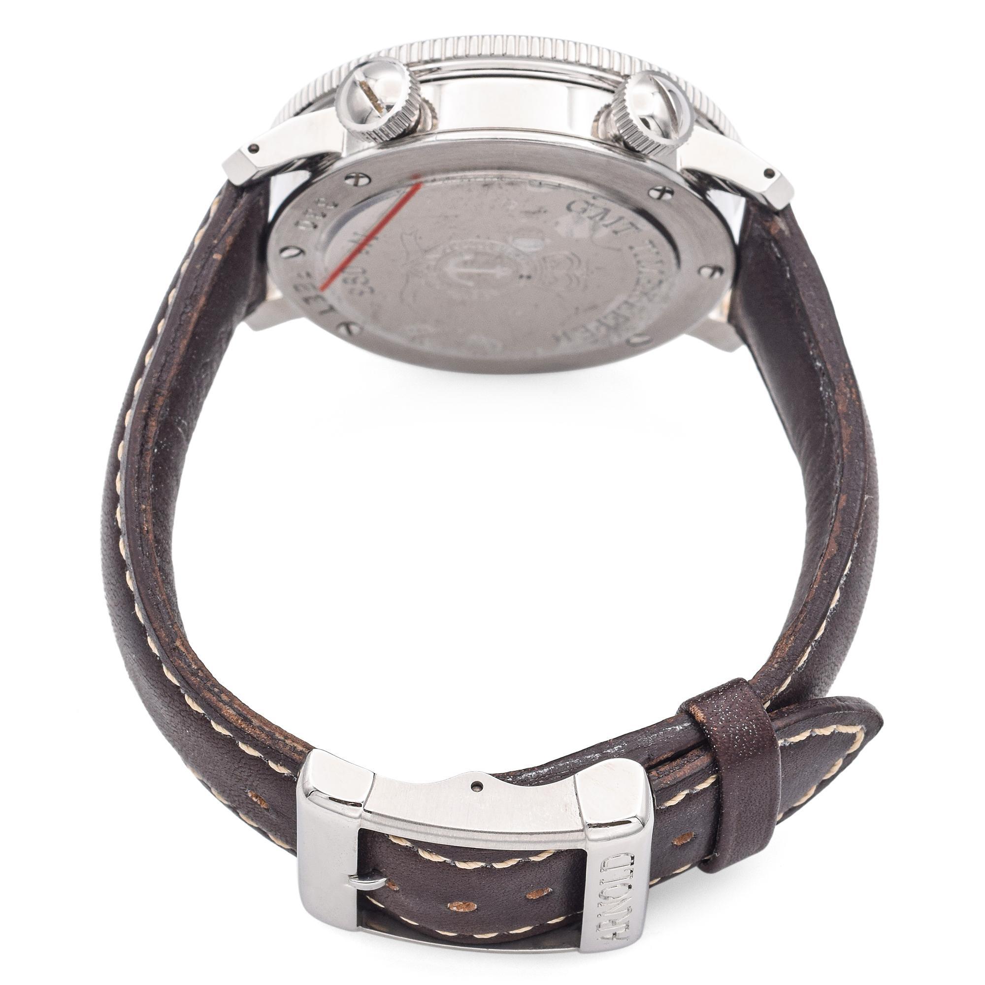 Arnold & Son GMT Timekeeper Automatic Men's Watch Ref. 1SGM-787 For Sale 3