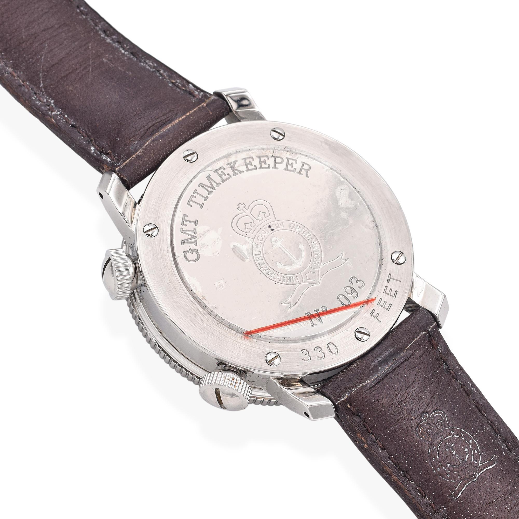 Arnold & Son GMT Timekeeper Automatic Men's Watch Ref. 1SGM-787 For Sale 4