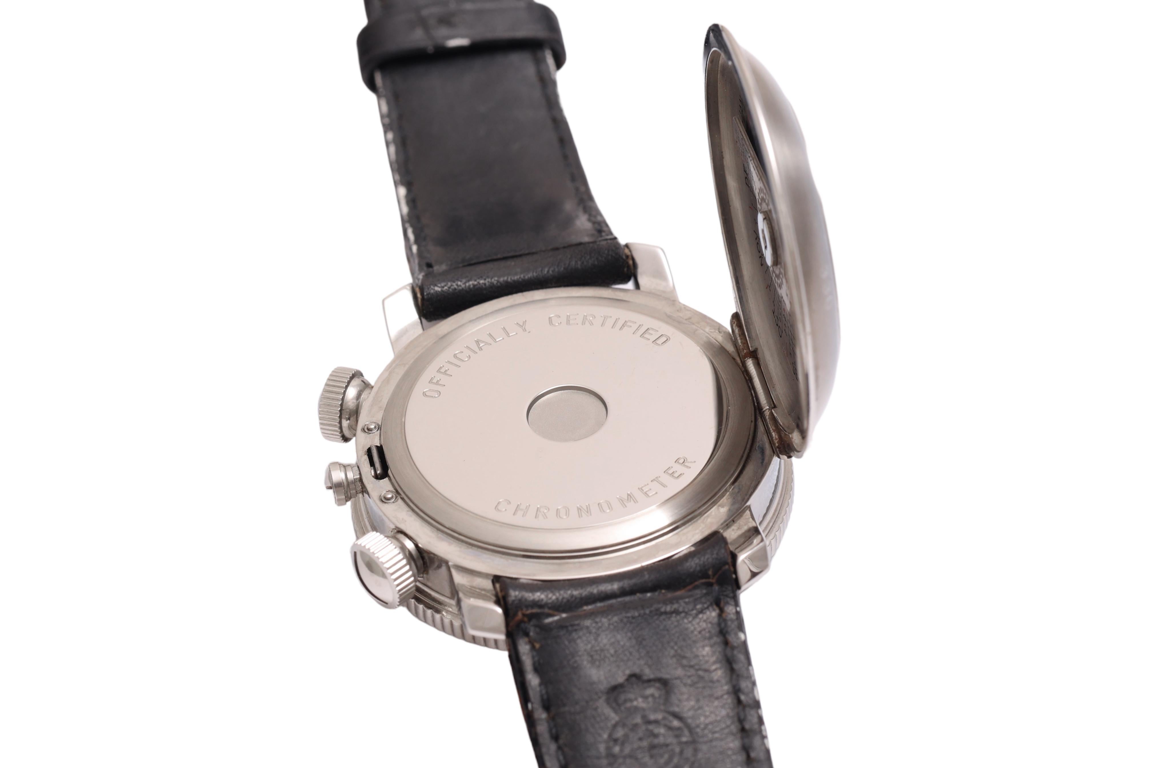 Arnold & Son Longitude Timekeeper Wristwatch, Automatic With Original Box For Sale 7