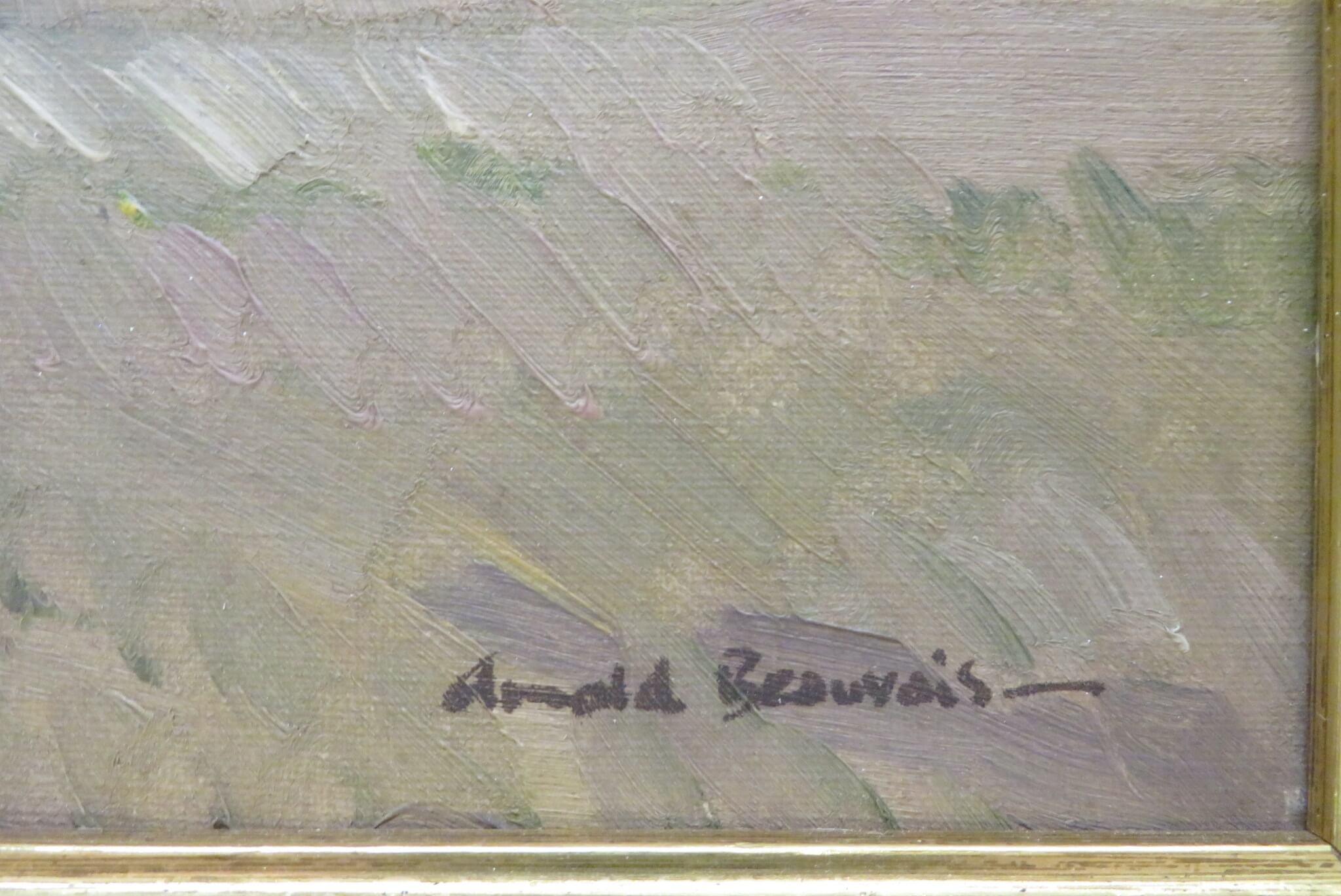 English Greene & Greene & Scena di un pub Pittura ad olio ORIGINALE IMPRESSIONISTA in vendita 2