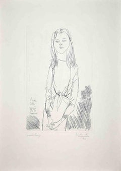 Anna B.B. - Aguafuerte de Arnoldo Ciarrocchi - 1970