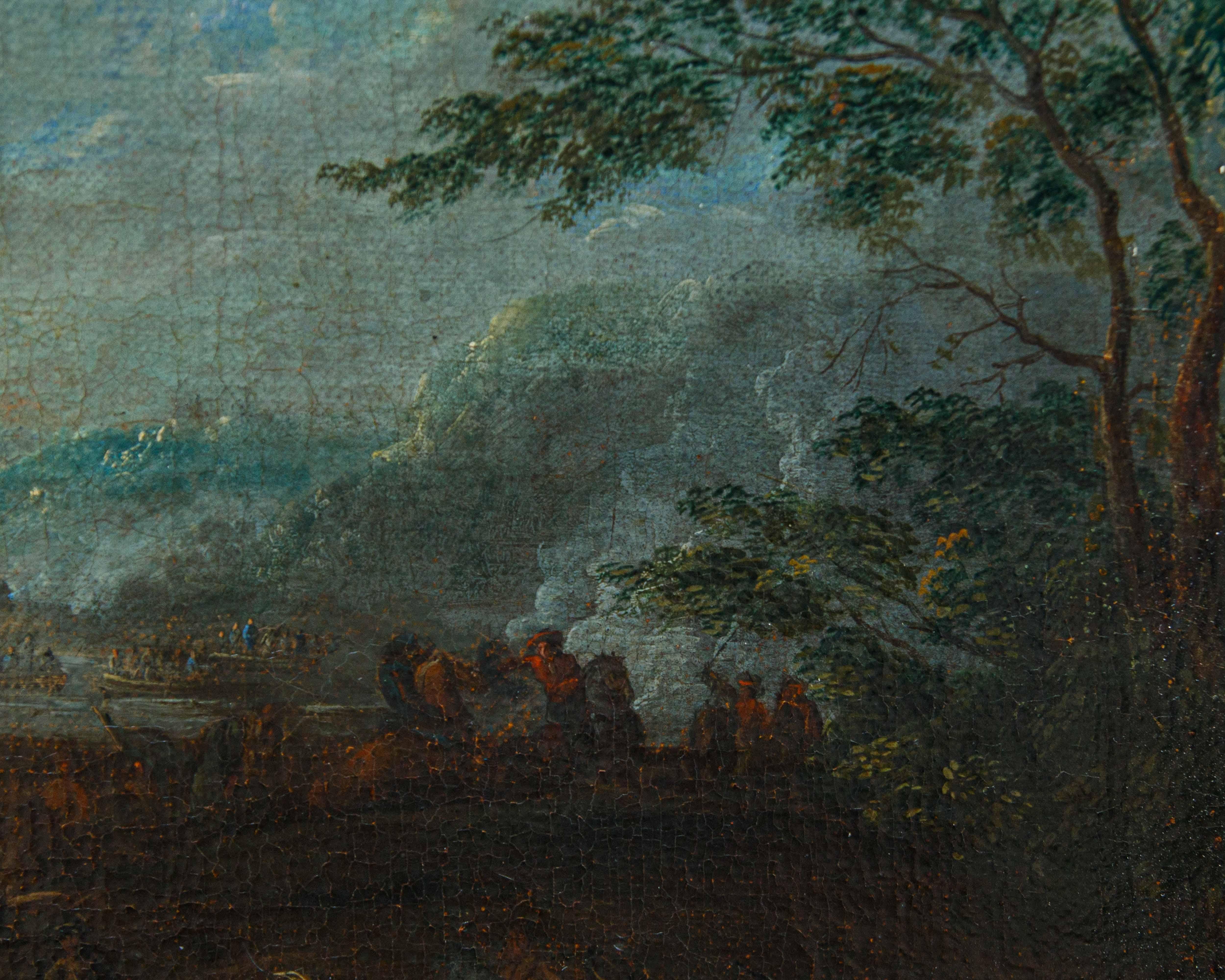 Arnoldo Francesco Rubens (Anversa, 1687-1719), Battaglia con cavalieri in vendita 11