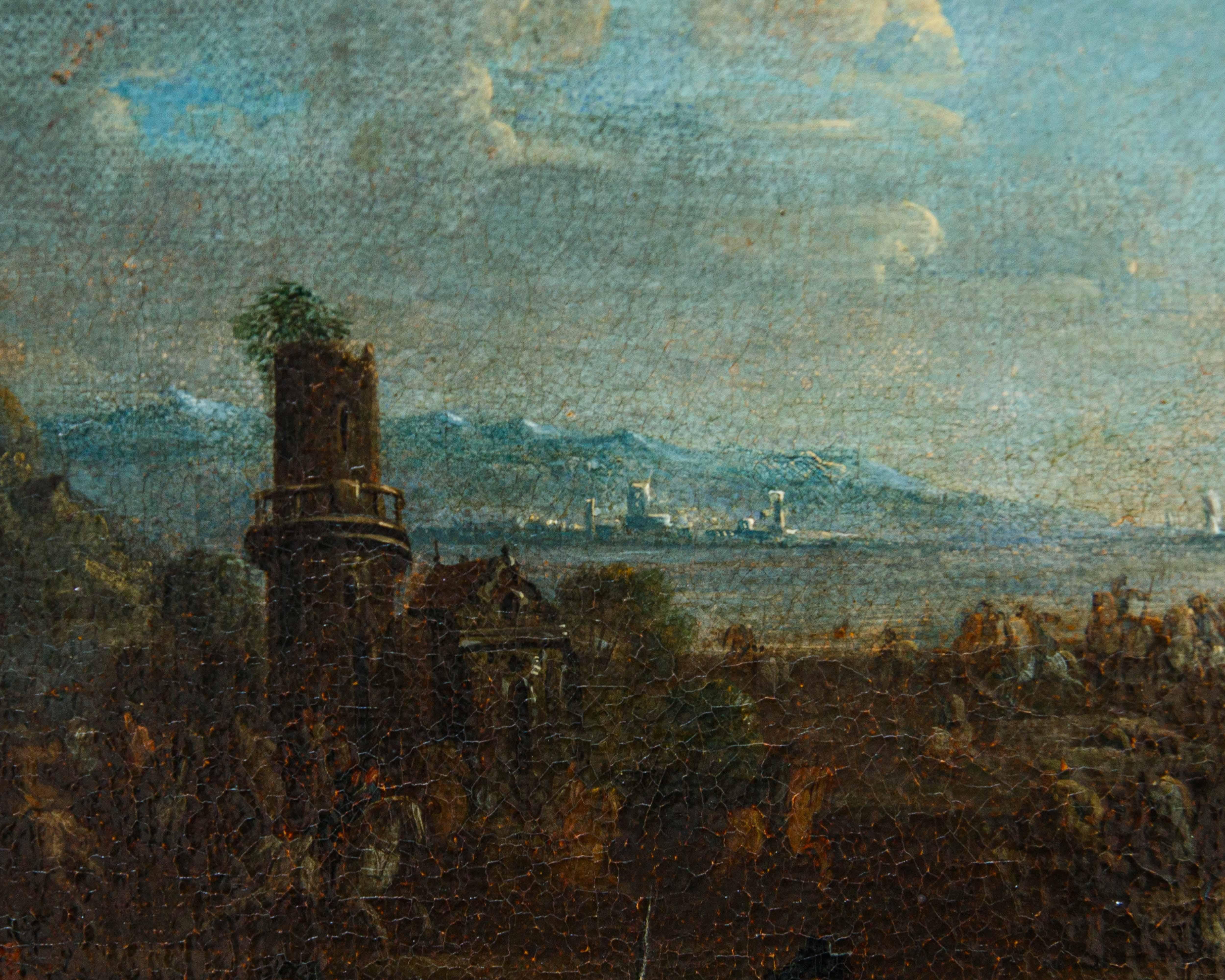 Arnoldo Francesco Rubens (Anversa, 1687-1719), Battaglia con cavalieri in vendita 16