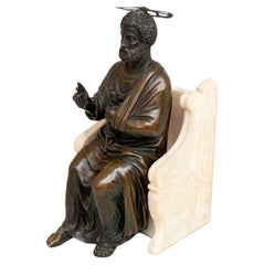 Arnolfo di Cambio "St Peter" Bronze Sculpture
