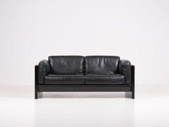 Arnolfo sofa in leather by Ufficio Progetti Gavina, 1971