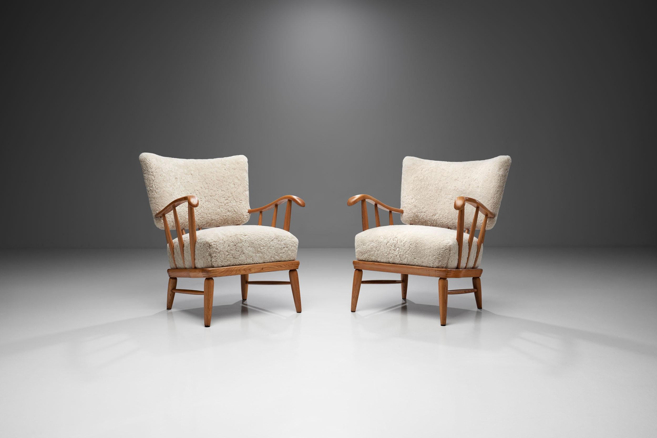 Though their country has a long tradition of craftsmanship, for numerous reasons mid-century Norwegian designers never gained the same international renown as their peers in neighbouring nations. But as these gorgeous chairs show, when modernism