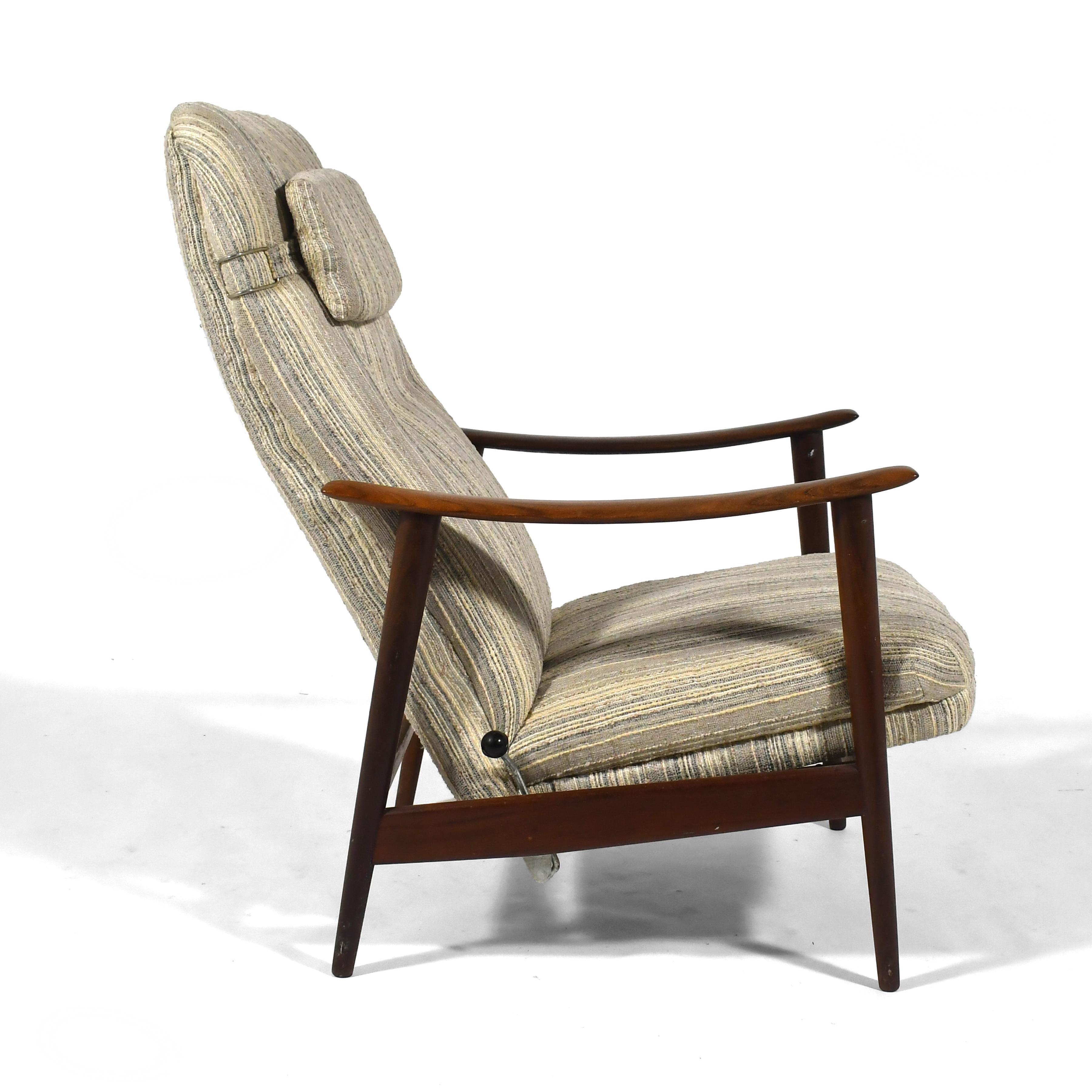 Arnt Lande „Combi Star“ Liegesessel „Combi Star“ von Stokke Mobler (Mahagoni) im Angebot