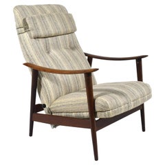 Vintage Arnt Lande "Combi Star" Reclining Lounge Chair by Stokke Mobler