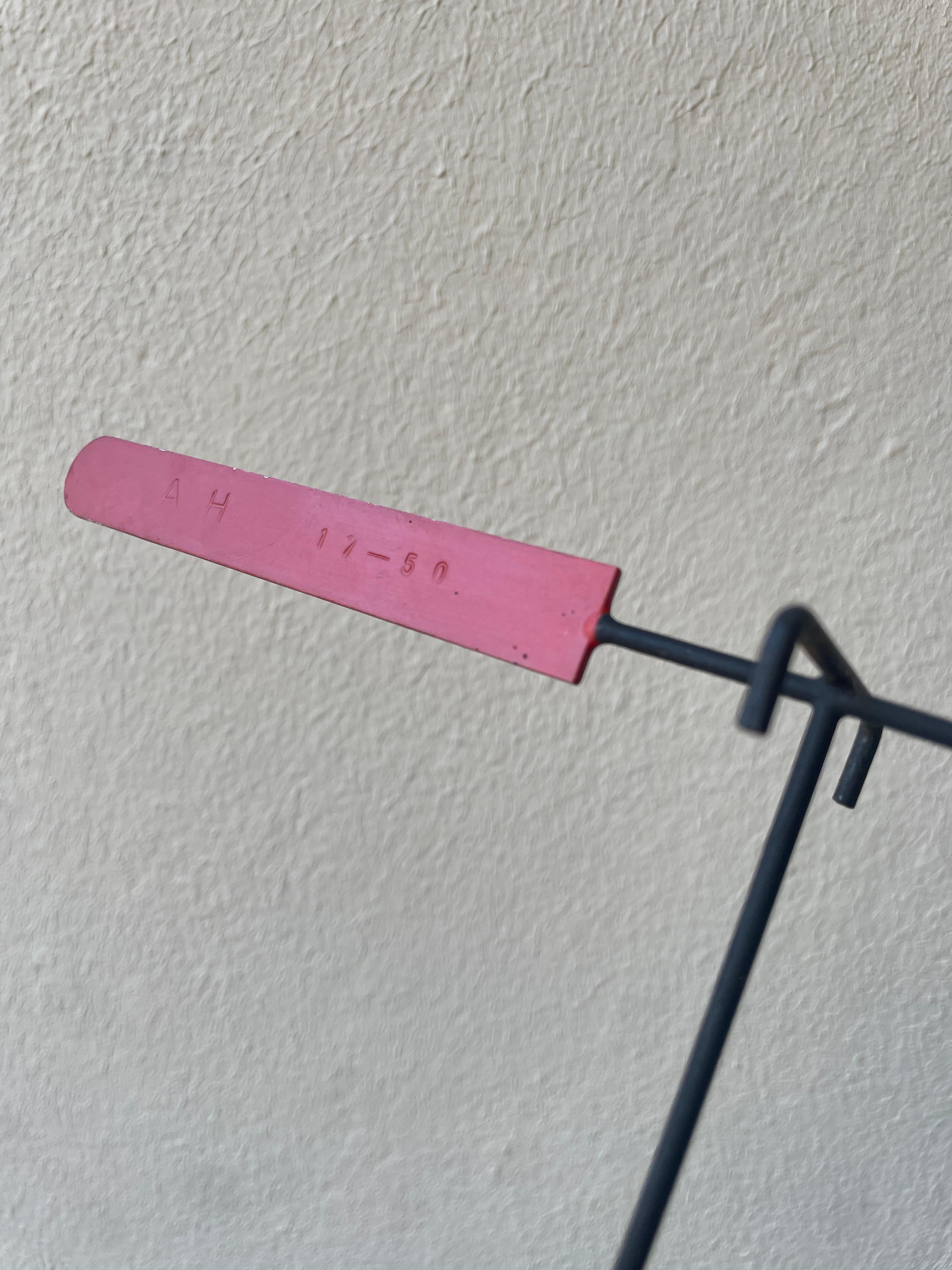 ARNULF HOFFMANN mobile / stabile / pendulum 1970 signed and numbered For Sale 2