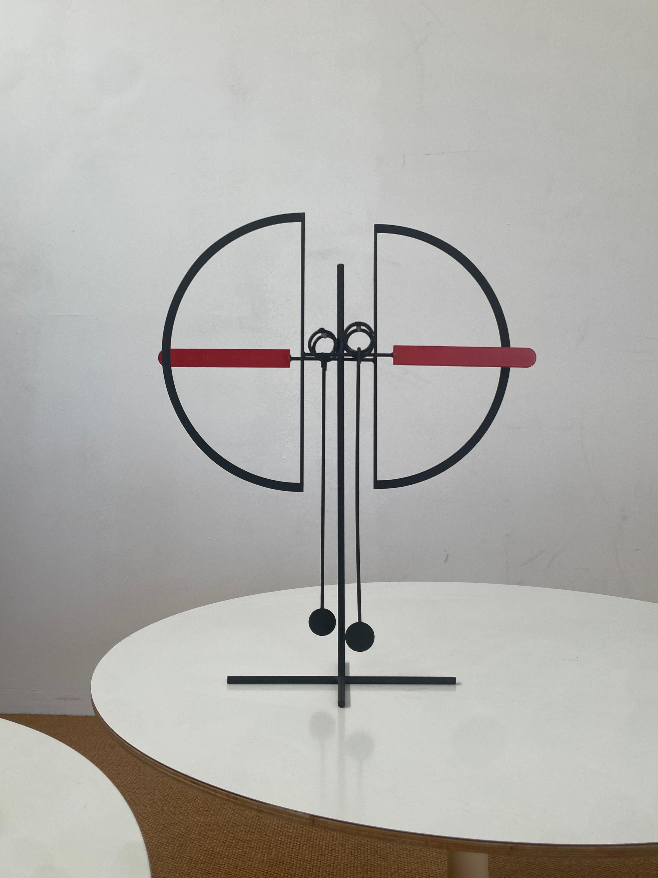 Late 20th Century ARNULF HOFFMANN mobile / stabile / pendulum 1970 signed and numbered For Sale