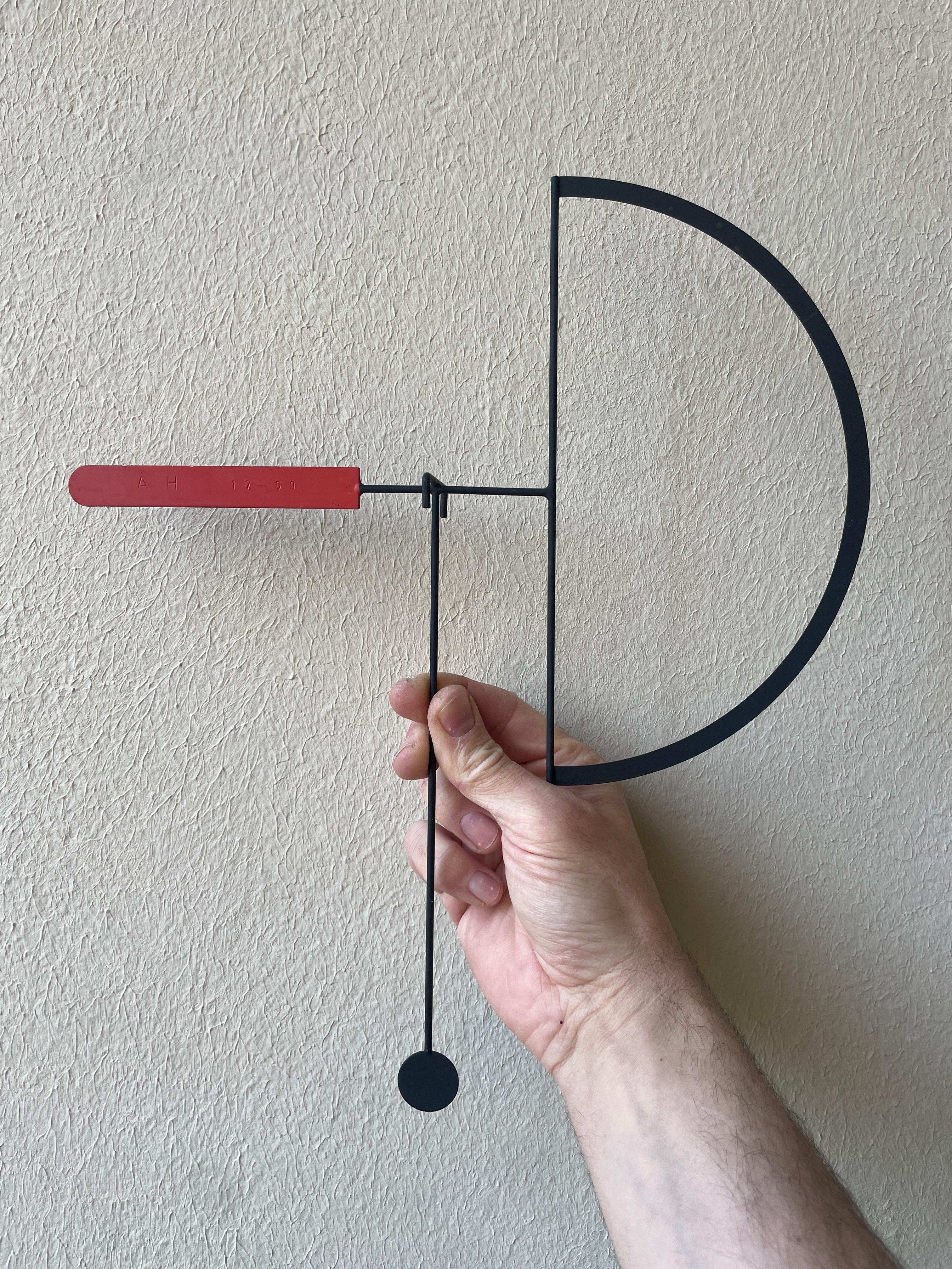 ARNULF HOFFMANN mobile / stabile / pendulum 1970 signed and numbered For Sale 1