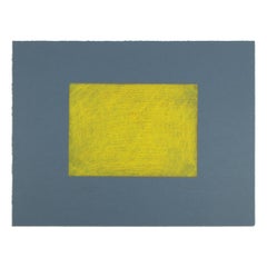 Arnulf Rainer, Gelbes Meer - 1997, Acquaforte firmata, Stampa astratta