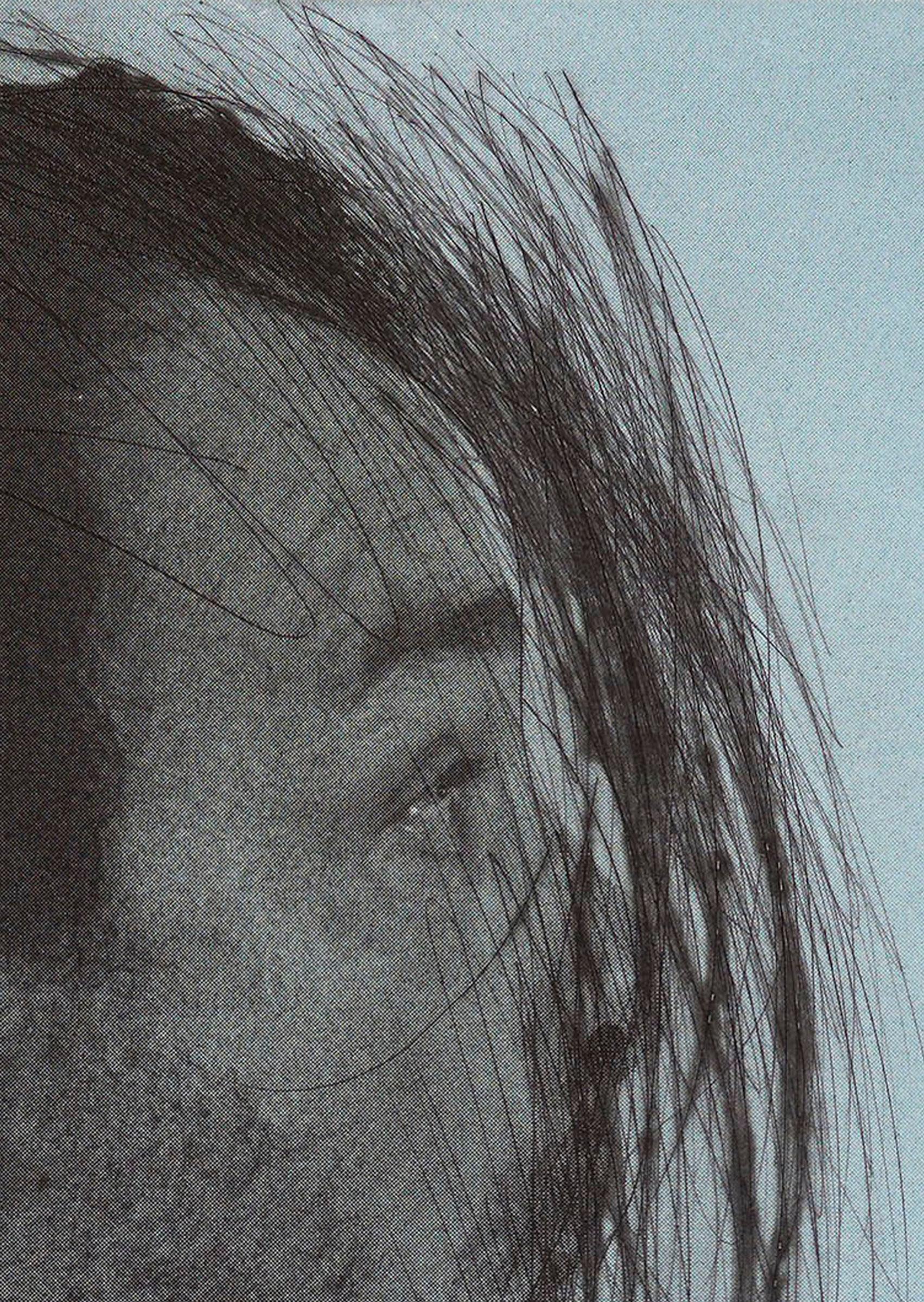 Arnulf Rainer, Autorretrato - Aguafuerte a punta seca y aguatinta, Impresión firmada en venta 2