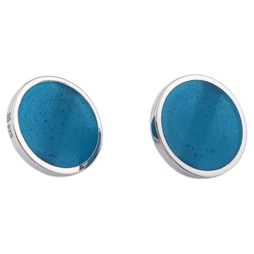 Orecchini Aro 2.5 in resina epossidica e argento 925 di xMartaja