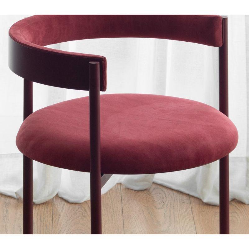 Argentine Aro Chair, Merlot by Ries For Sale