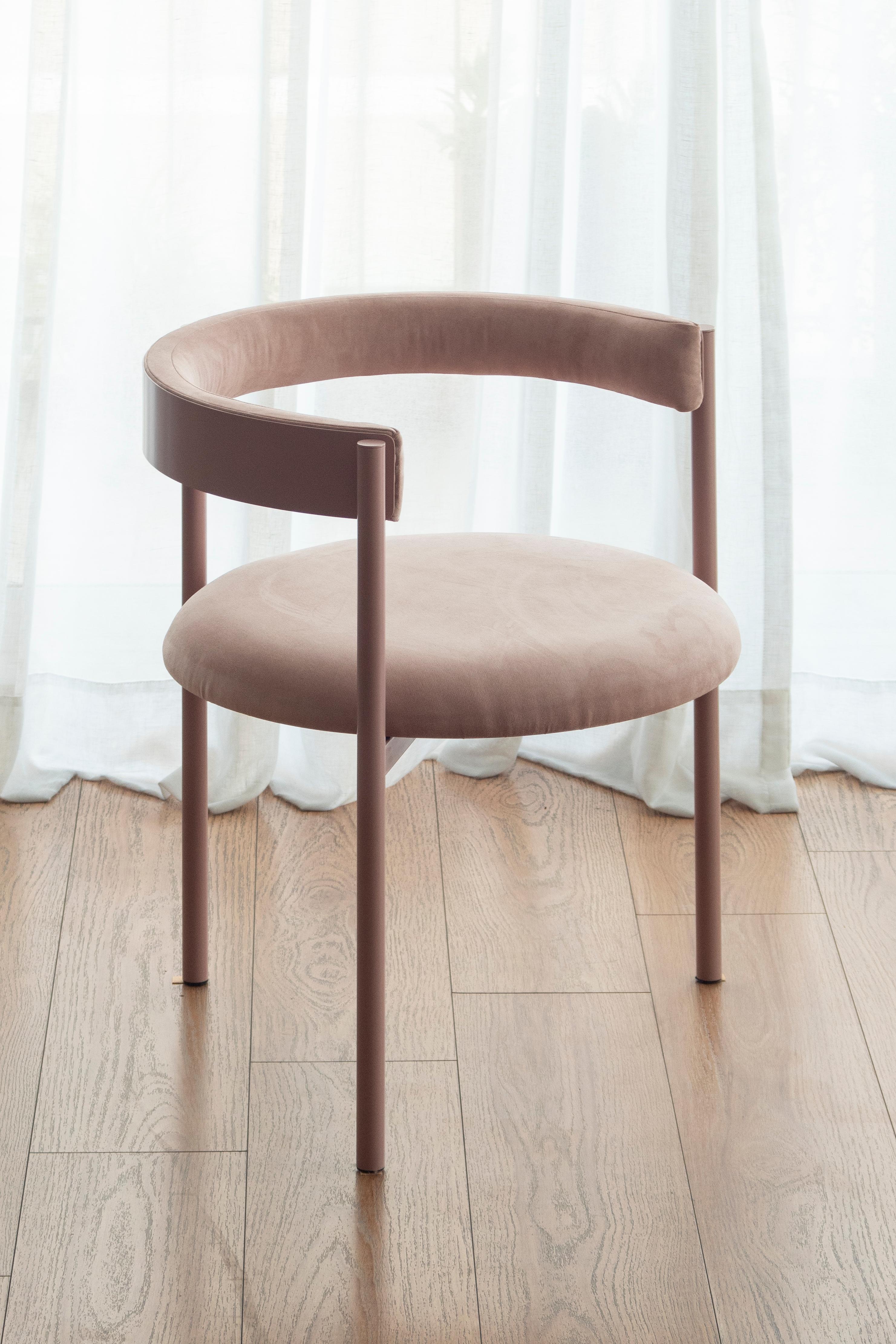 Argentine Aro Chair, Pink by Ries