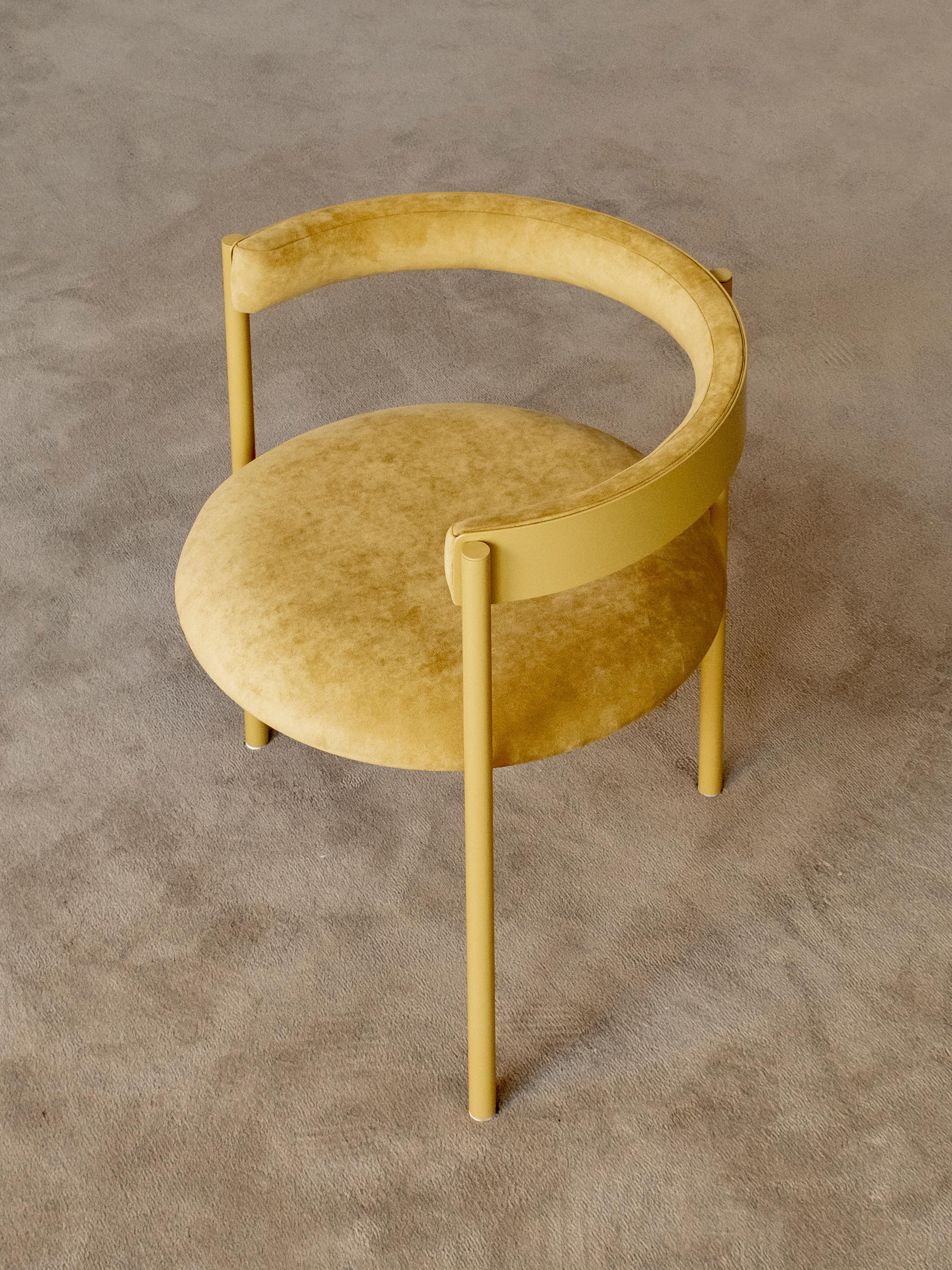 Argentine Aro Chair, Yellow by Ries