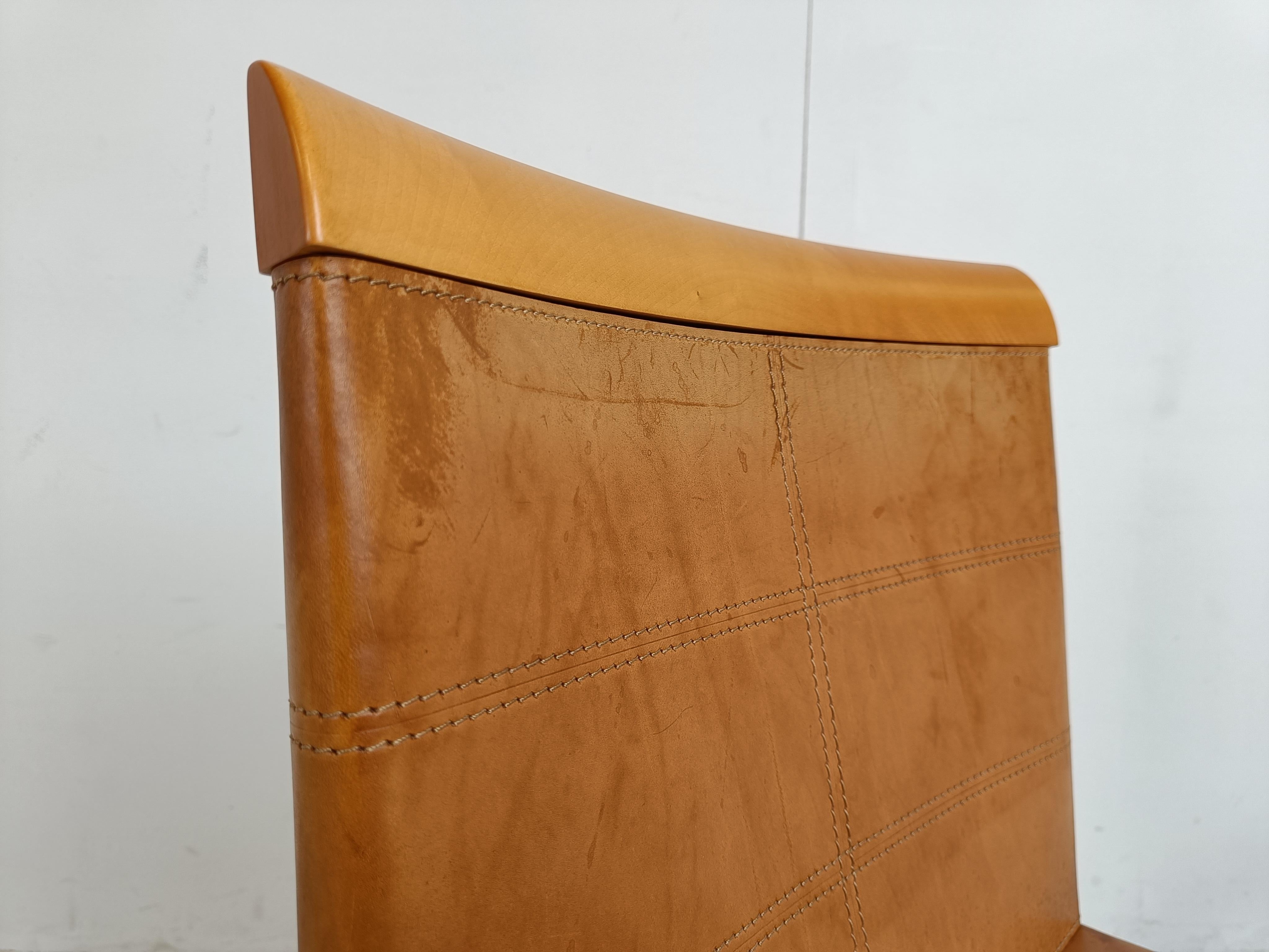 Aro Dining Chairs by Chi Wing Lo Chairs for Giorgetti, Italy, Set of 6 8