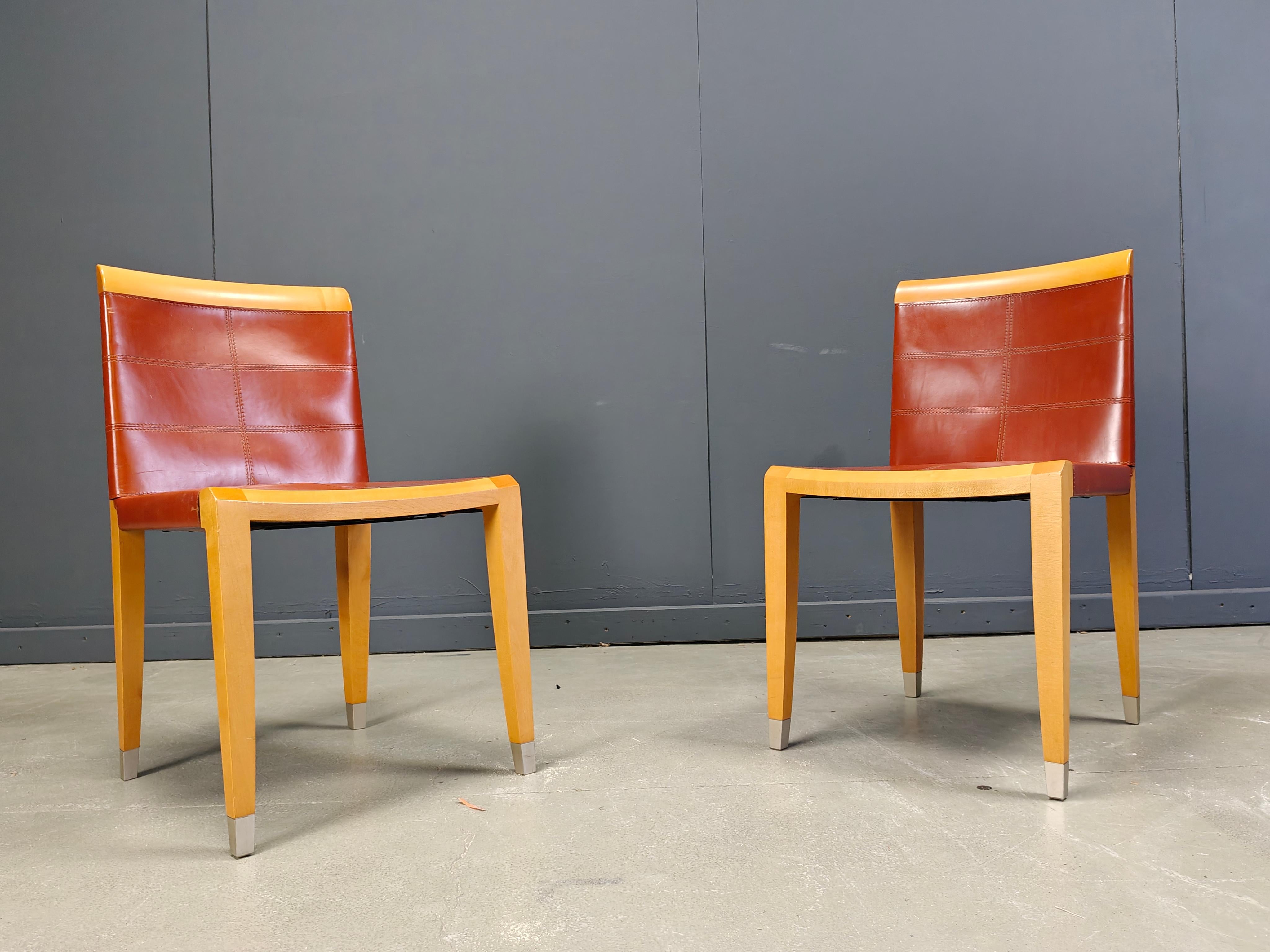 Italiano Sedie da pranzo Aro di Chi Wing Lo Chairs per Giorgetti, Italia - set da 6 in vendita