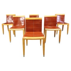 Sedie da pranzo Aro di Chi Wing Lo Chairs per Giorgetti, Italia - set da 6