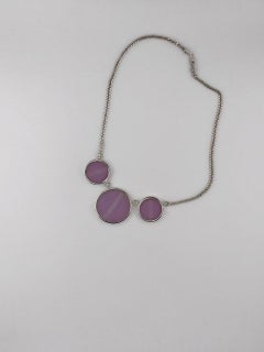 Aro Necklace in Epoxy Resin & 925 Sterling Silver by xMartaja