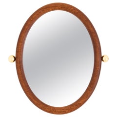 Aro Oval Mirror 55 by Leandro Garcia Contemporary Brazil Design