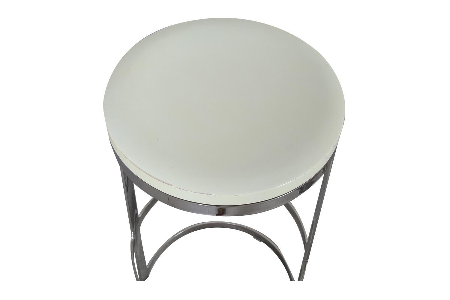 Aro Swivel Bar Stools Four by Lievore Altherr Molina for Bernhardt Design In Fair Condition For Sale In Baltimore, MD