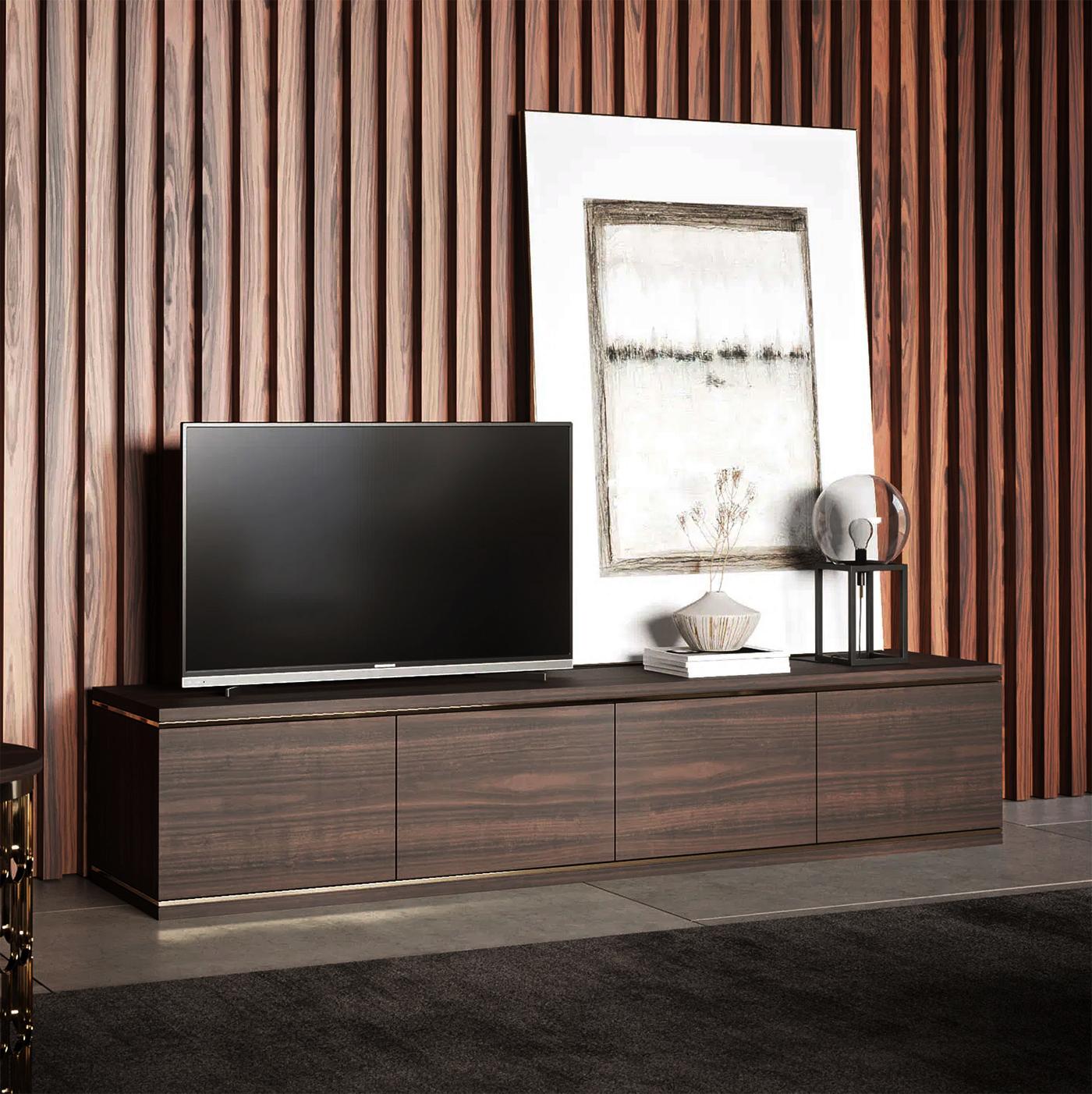 Contemporary Aroa TV Sideboard For Sale
