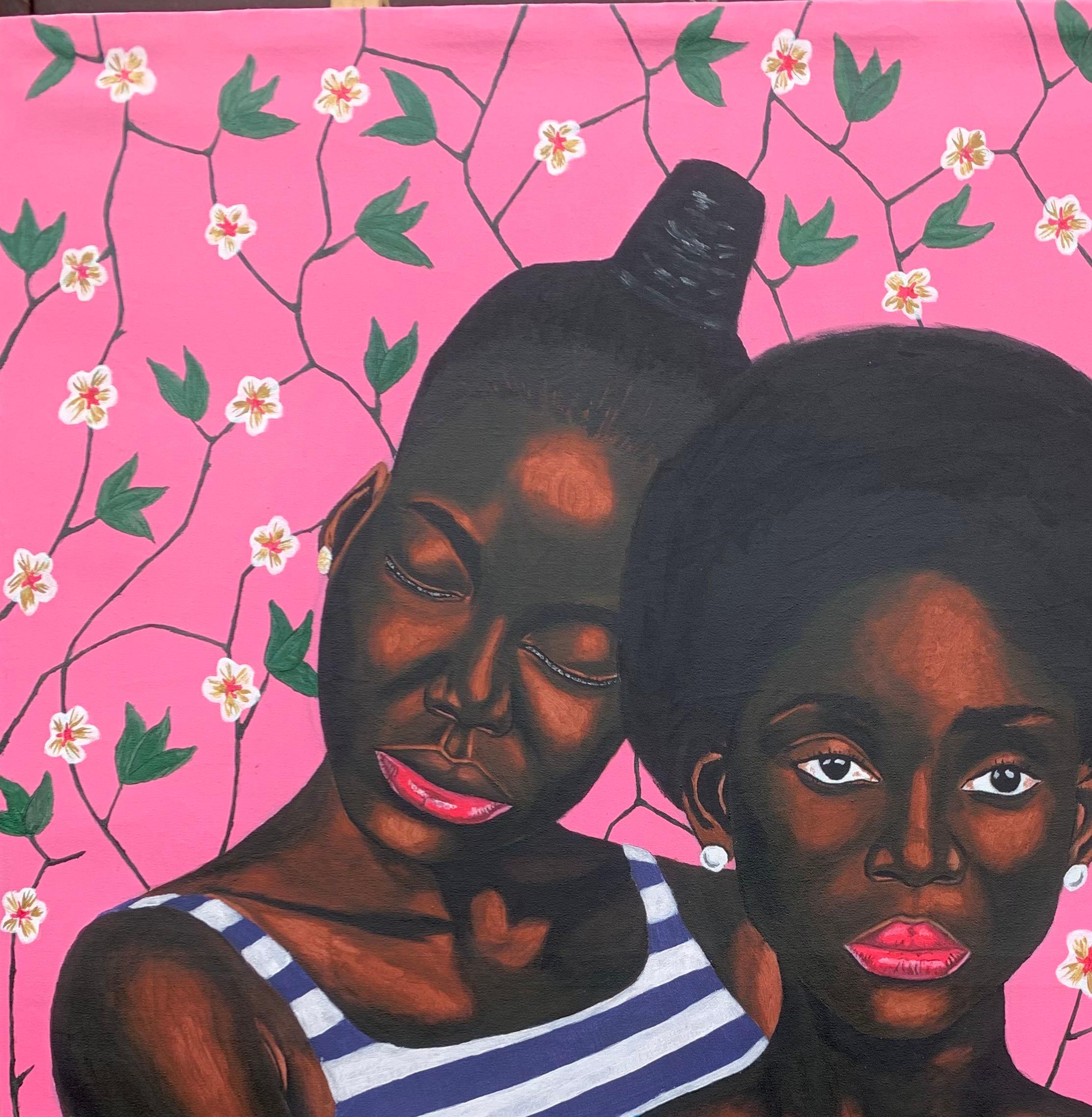 Comforter 2 - Painting by Arobieke Tomiwa