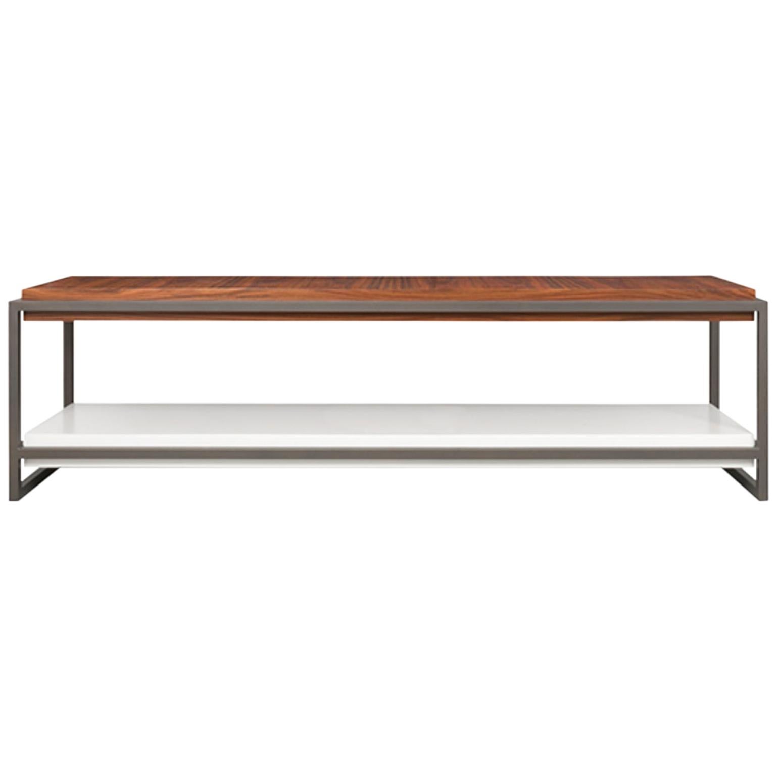 Contemporary Modern Aroma Palisander Console by Caffe Latte For Sale